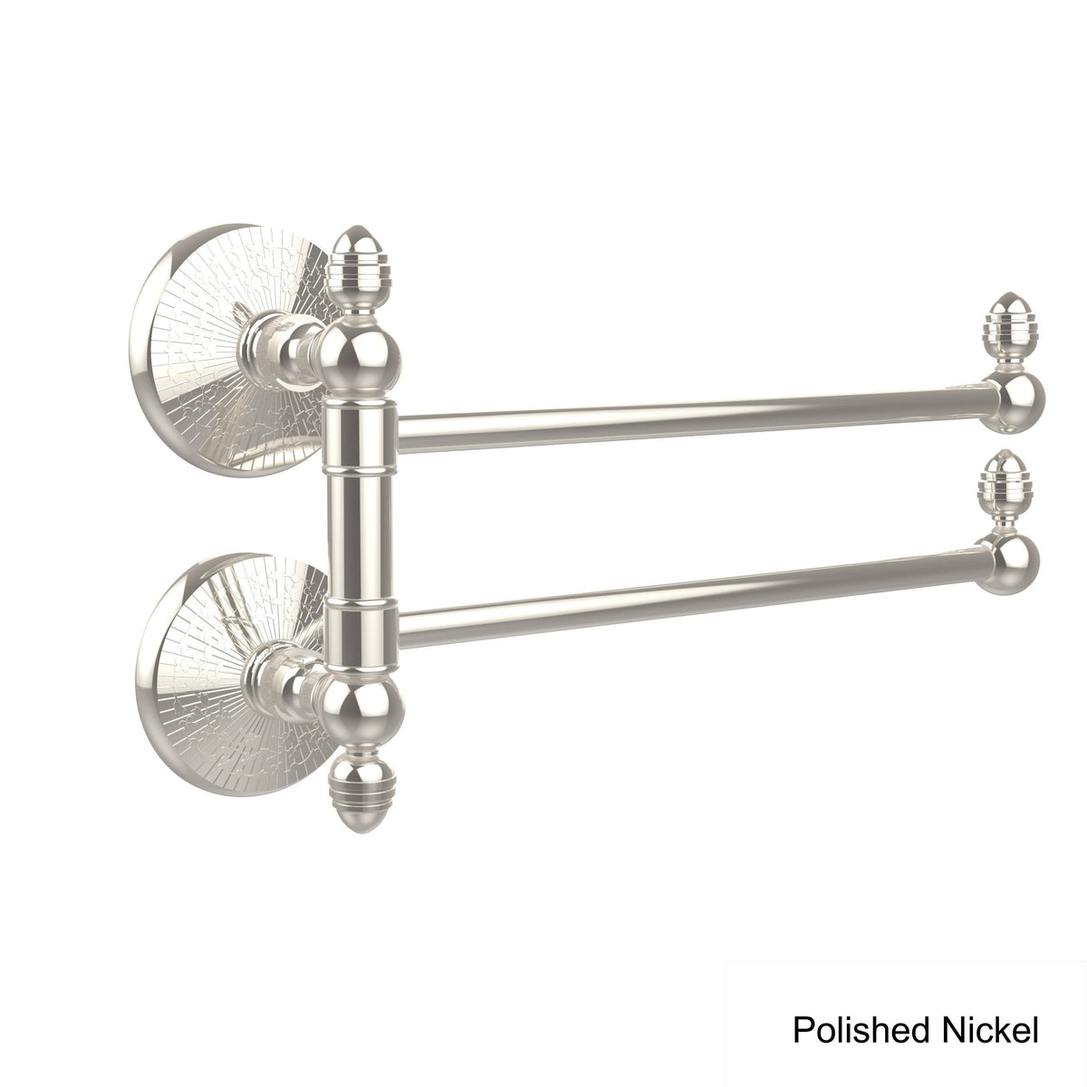 Swing Arm Towel Rail Satin Brass F979