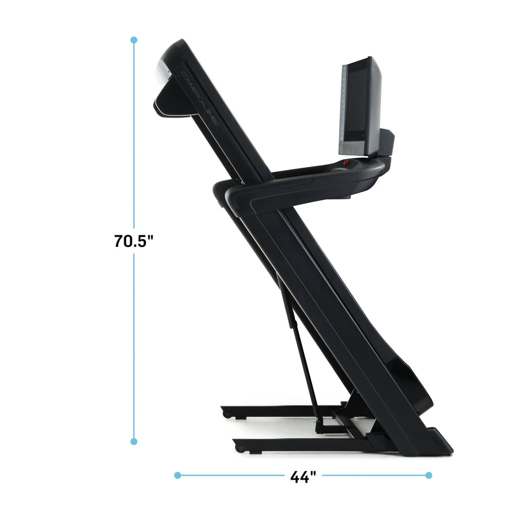 Treadmill with 22” Pivoting Touchscreen P690396