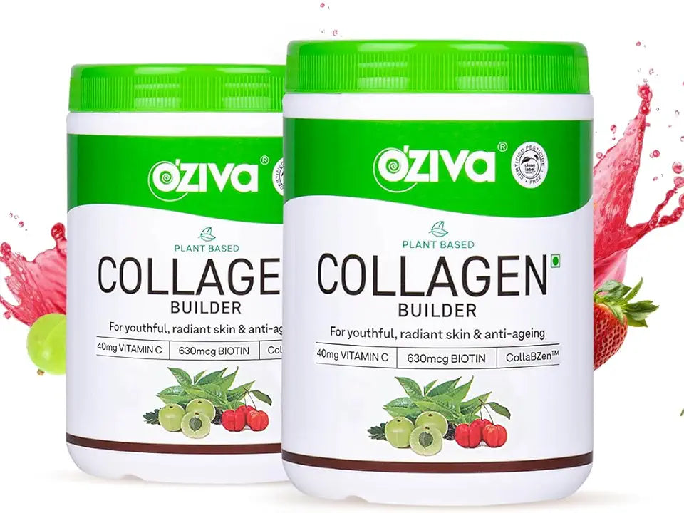Plant Based Collagen Powder with Biotin, Silica & Vitamin C 250G Pack of 2 S5921
