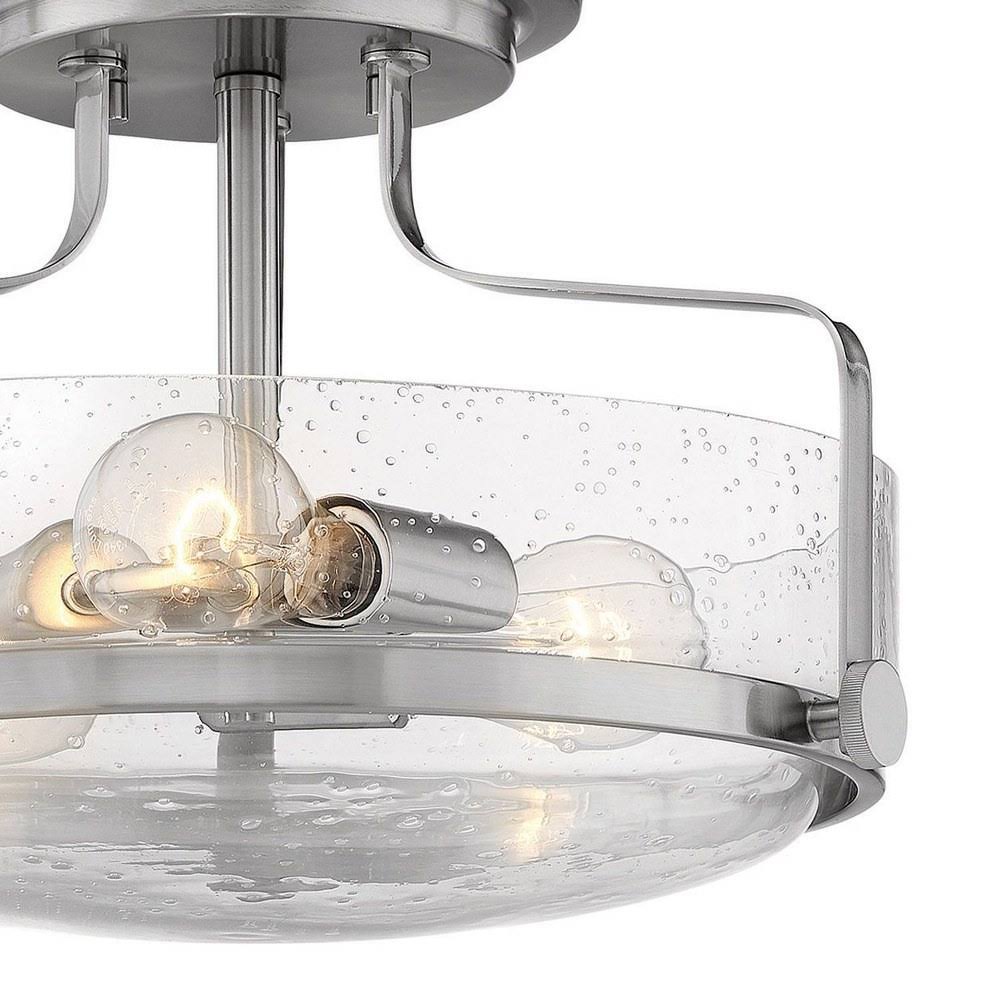 Three Light Semi-Flush Mount F334