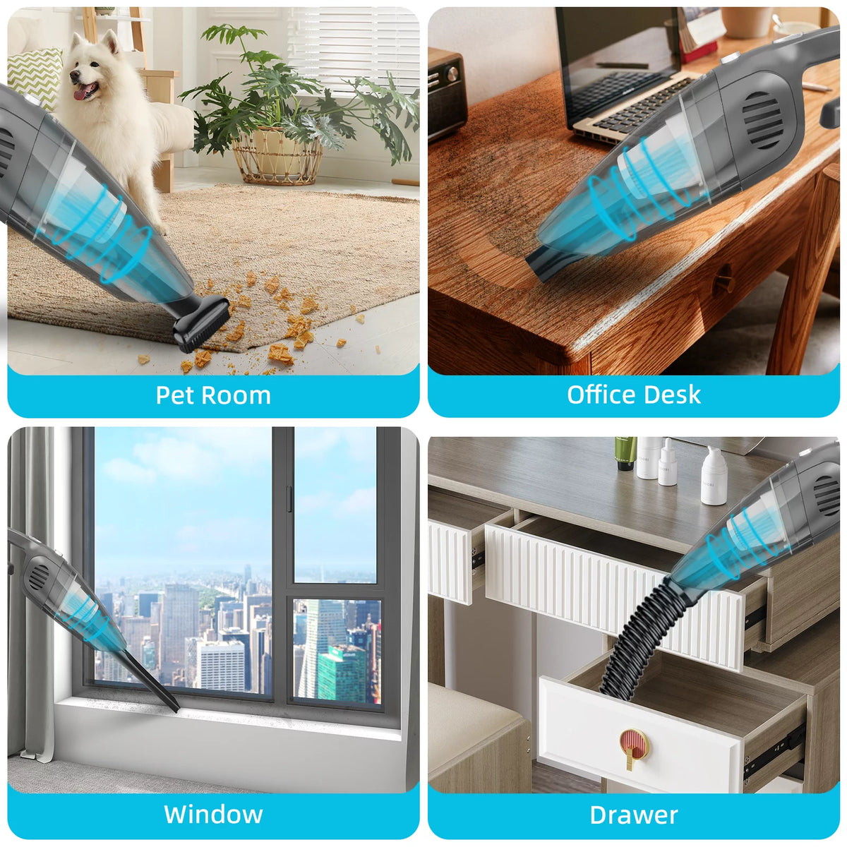 Cordless Handheld Car Vacuum Cleaner N716