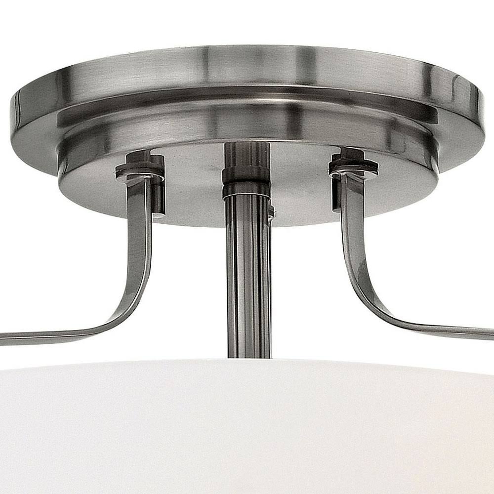 Three Light Semi-Flush Mount F334