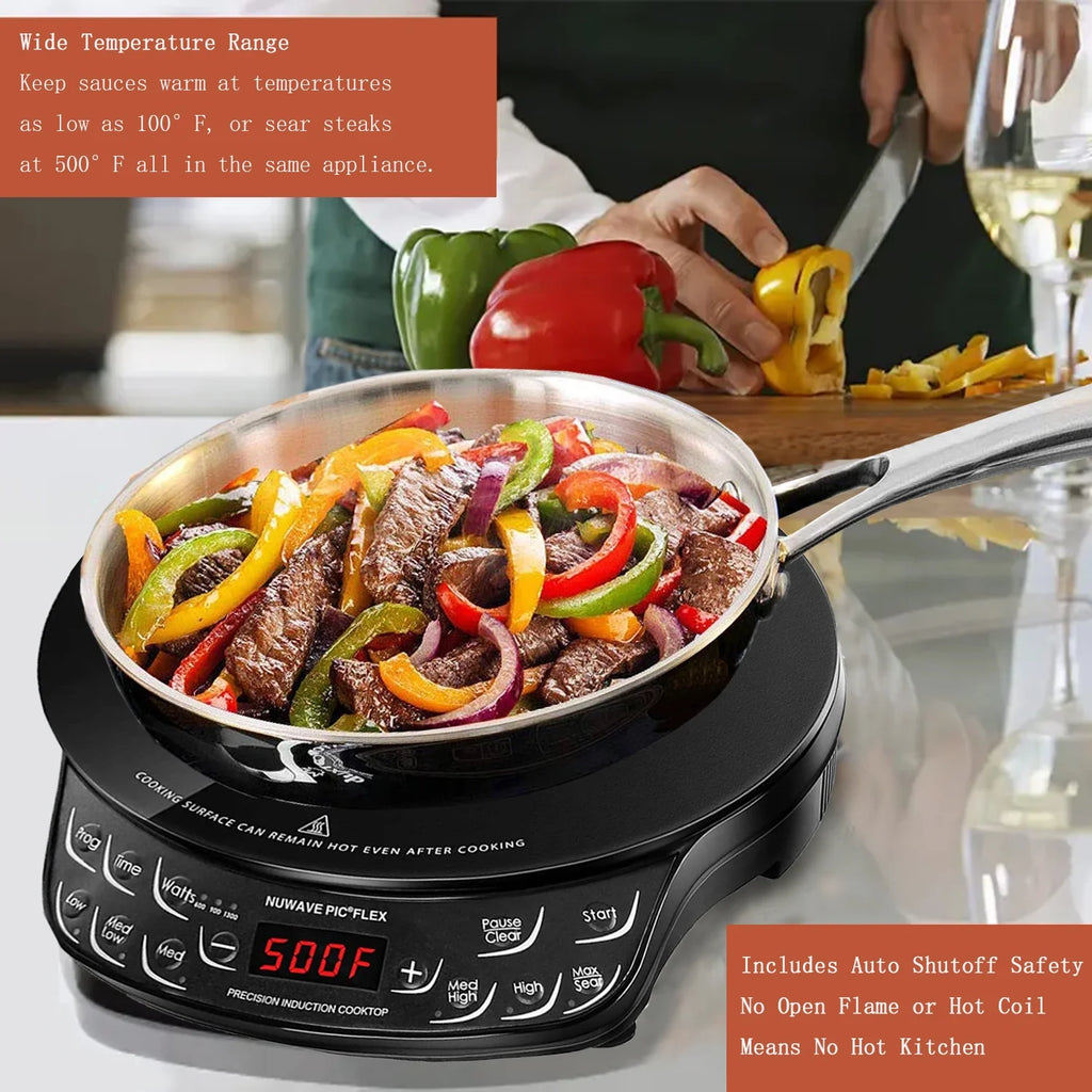 Portable Induction Cooktop with 6.5-inch Heating Coil O896