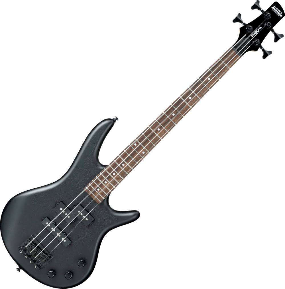 Weathered Black Bass Guitar O564163