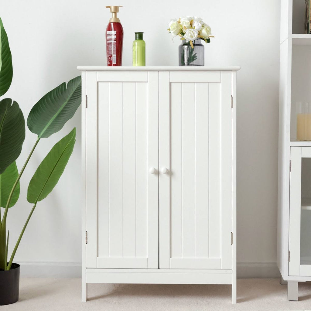 Bathroom Floor Storage Double Door Cabinet C2981