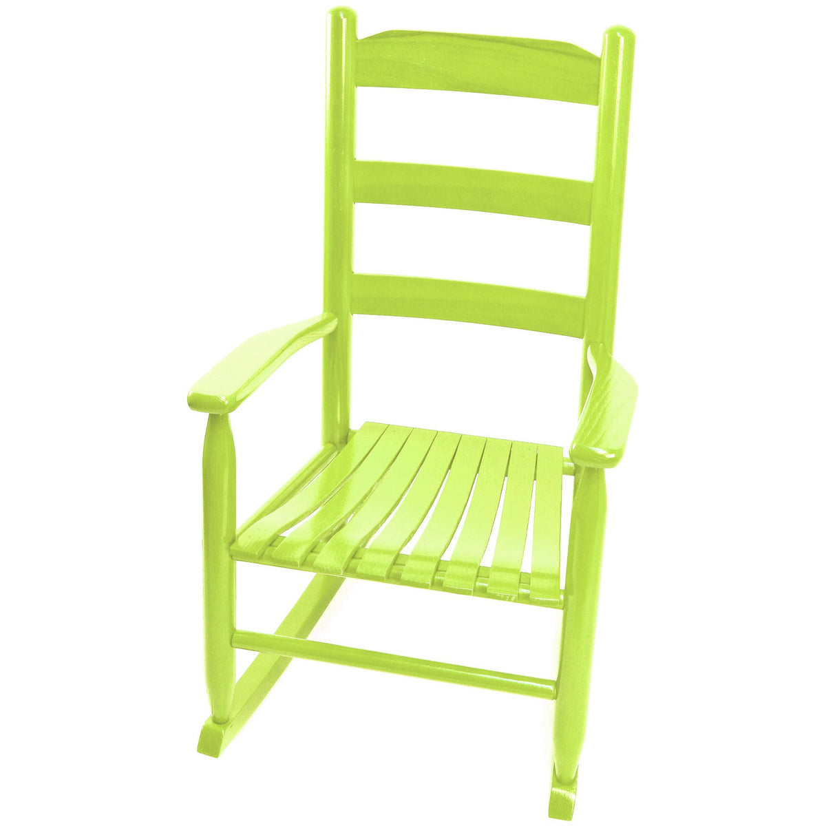 Coastal Green Wood Youth Rocking Chair Q42907