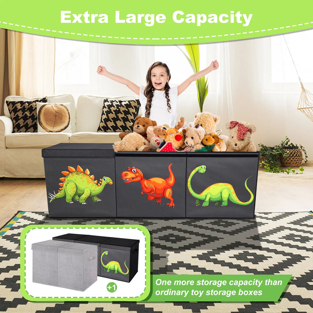 Large Kids Toy Storage Chest with Lids U751428