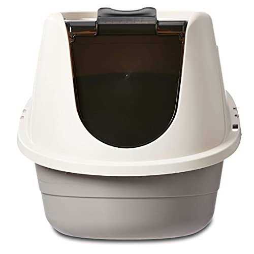 No-Mess Hooded Cat Litter Box Q371