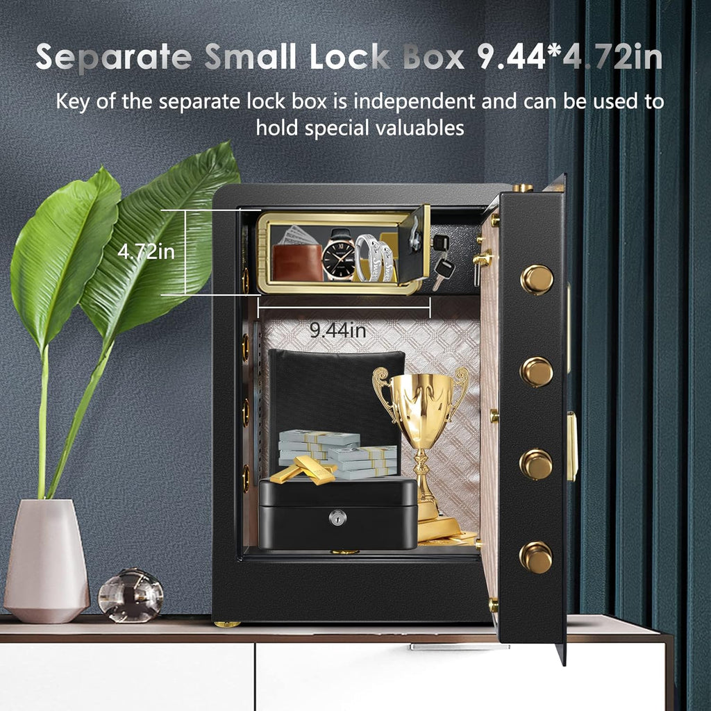 Large Fireproof Waterproof Safe Box with LCD Screen U621143