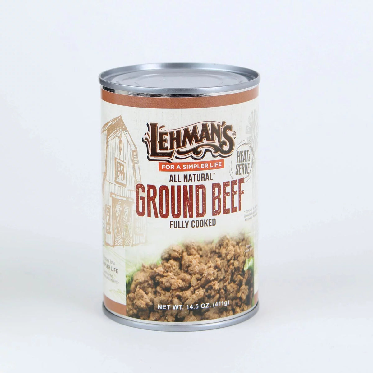 14.5 Oz Canned Ground Beef, Case of 24 H820