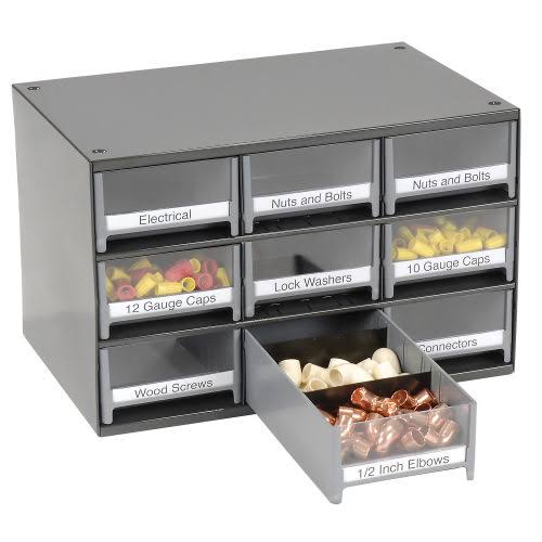 Steel 9 Drawer Storage Cabinet B24344