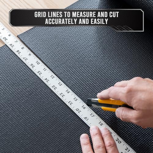 Black 24" x 10 ft Tool Box Drawer Liner I895