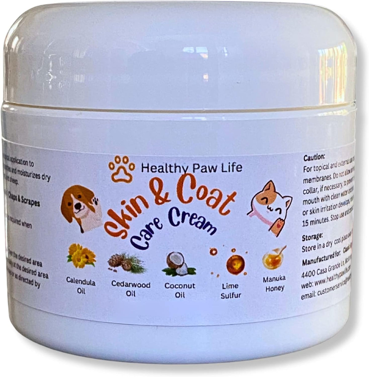 Skin and Coat Care Ointment for Pets U782