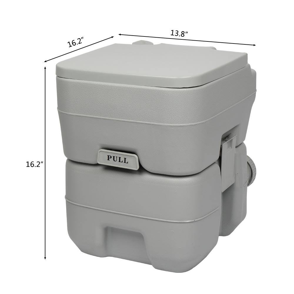 Portable Toilet 5.3 Gallon Waste Tank M815316