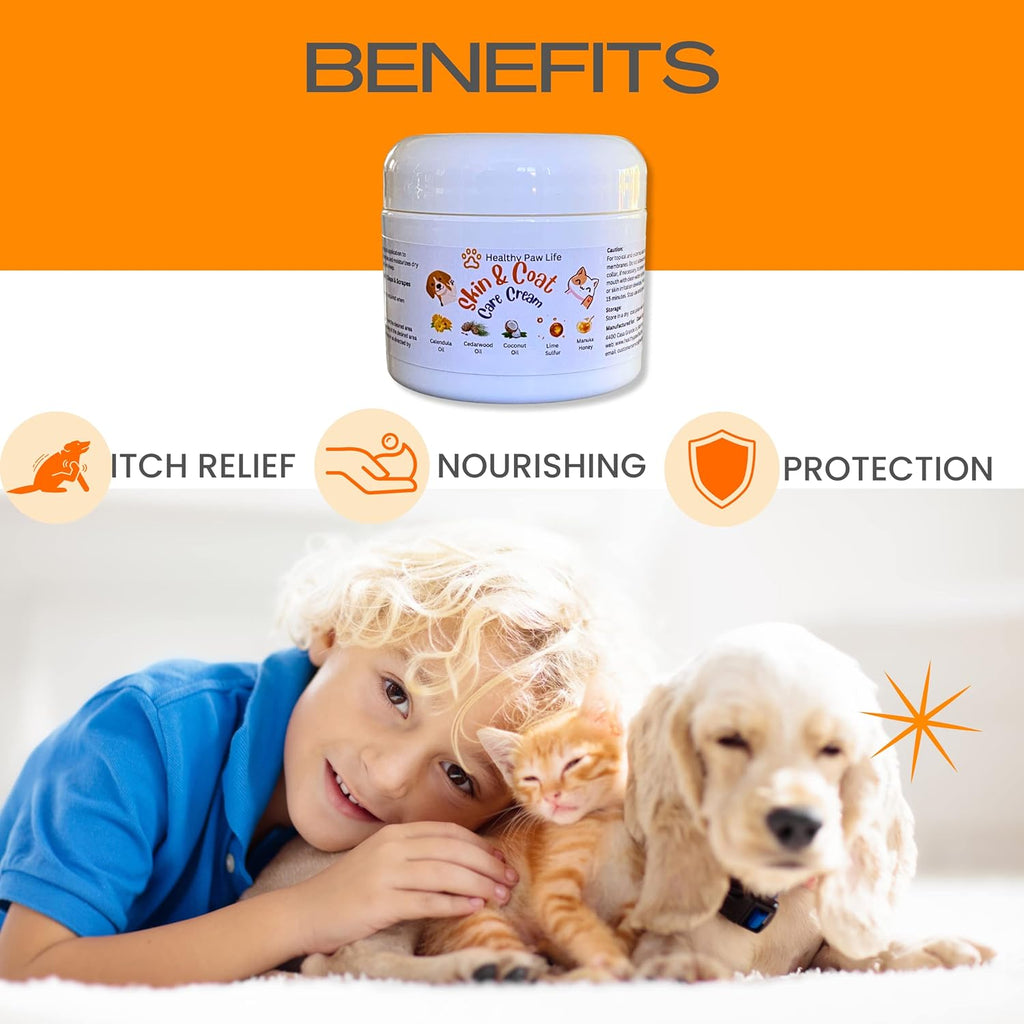 Skin and Coat Care Ointment for Pets U782