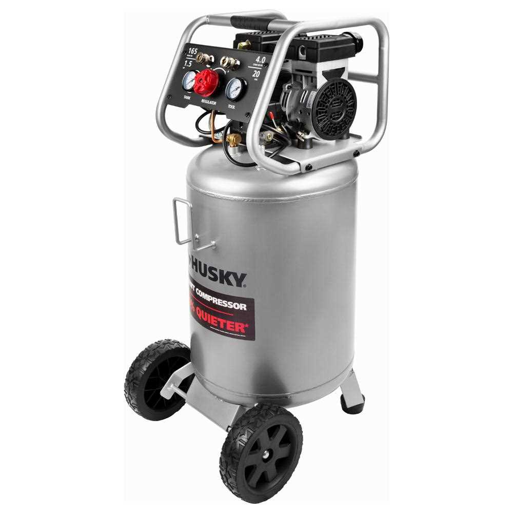 20 Gal. Vertical Electric-Powered Silent Air Compressor V660
