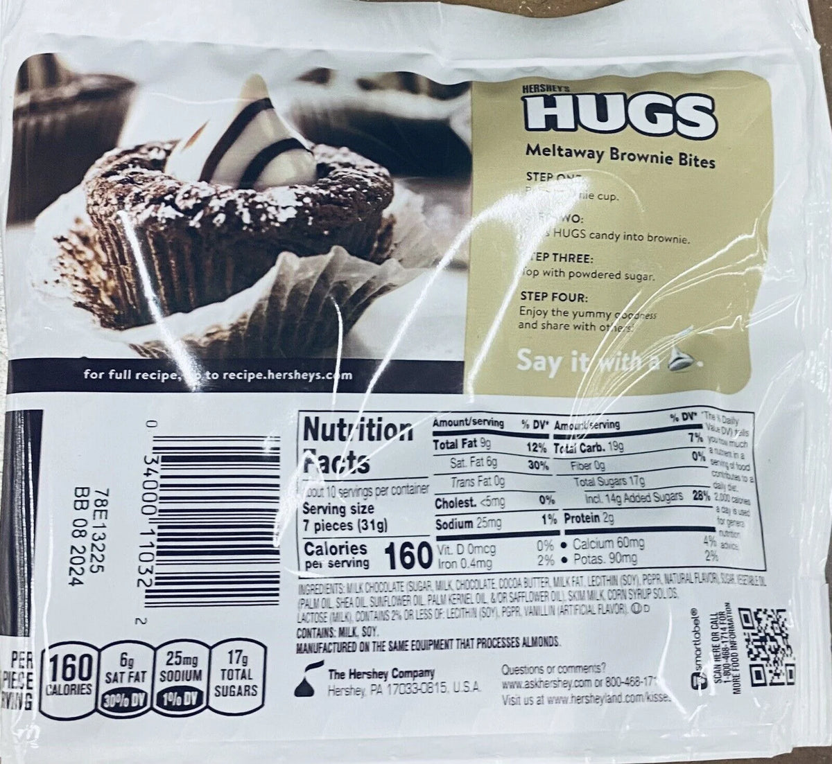 Milk Chocolate Candy 10.6 Oz Bag H51655