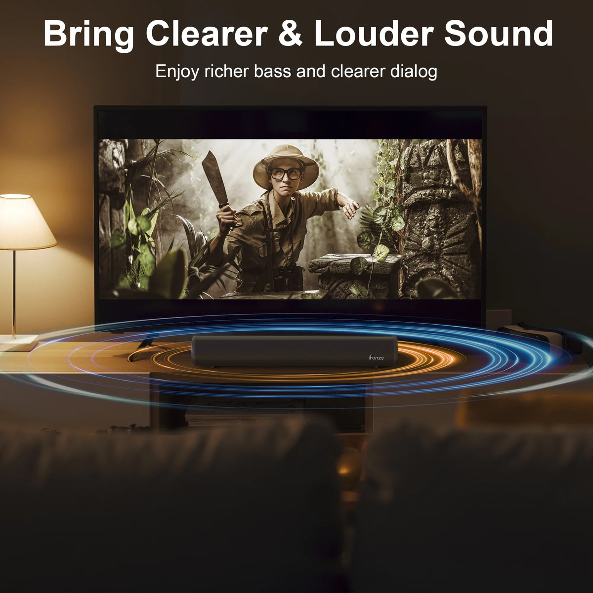 Sound Bar with Built-in Subwoofers A24633