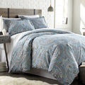 Aqua King Duvet Cover and Sham Set G38167