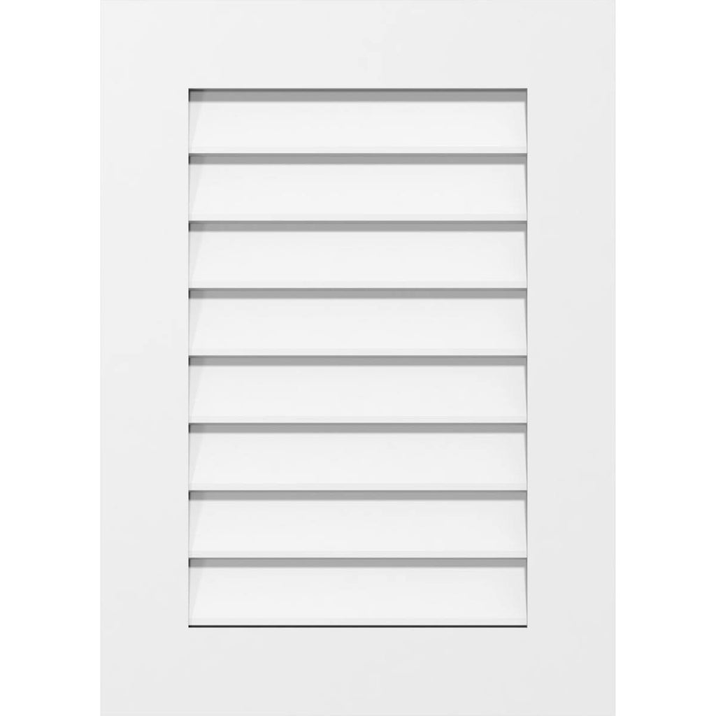 Vertical Surface Mount PVC Gable Vent P32472