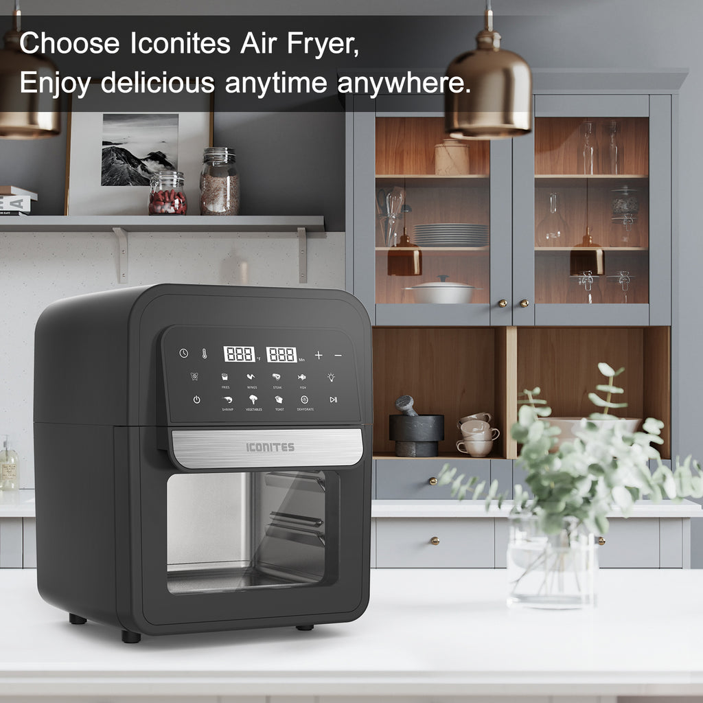 8-in-1 6.5 Quart Air Fryer Oven with Digital Touch-Screen W2277