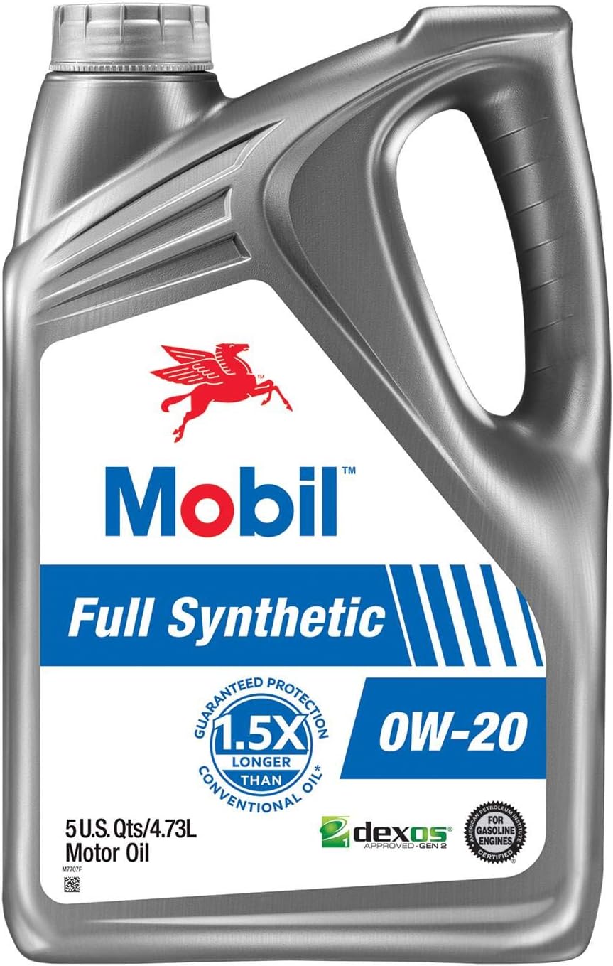 Full Synthetic Motor Oil 0W-20, 5 Quart F8901
