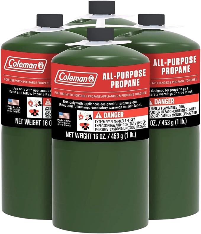 12 Pack 16 oz Propane Fuel Cylinders B858