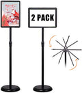Adjustable Aluminum Sign Holder Stand for 8.5x11 Inches O272
