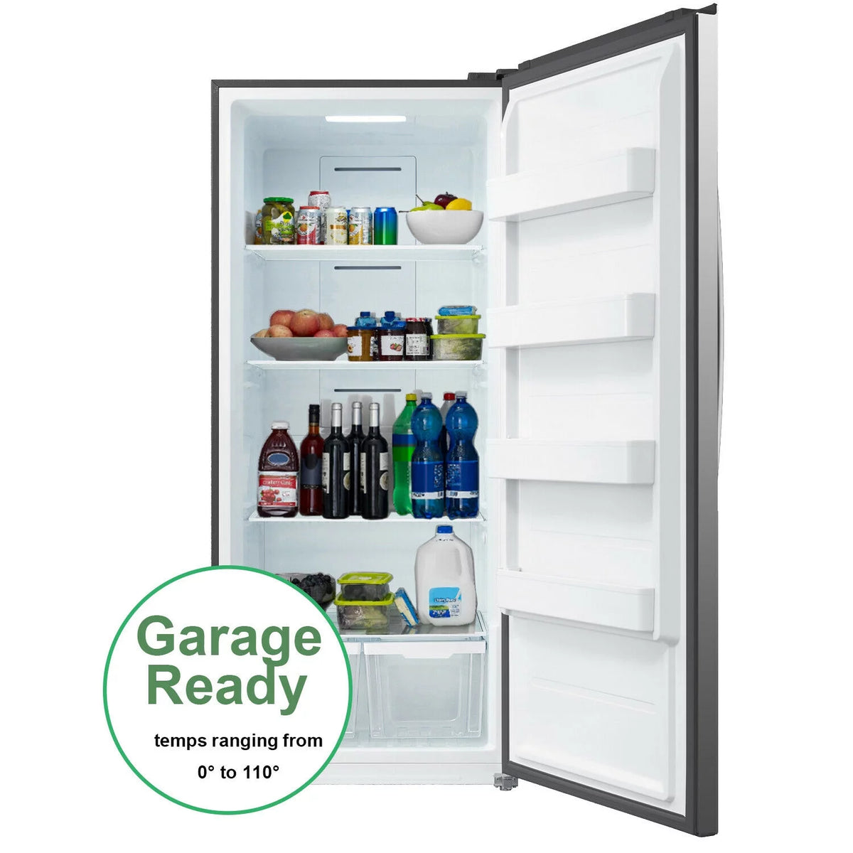 21 Cu.ft. Upright Convertible Freezer/Refrigerator I23997