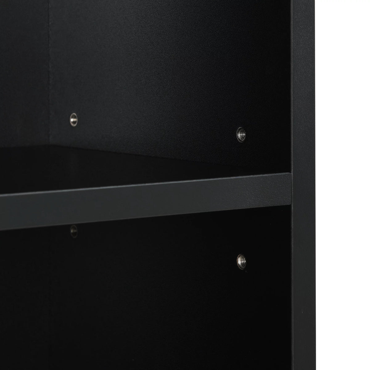 8-Tier Media Tower Rack with Adjustable Shelves V247848