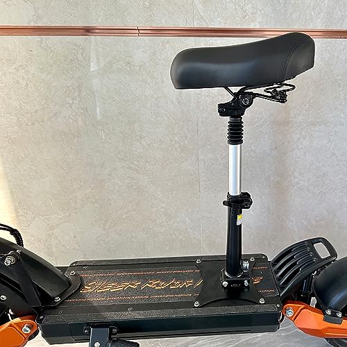 Electric Scooter Seat Height Adjustable Leather Saddle Foldable Removable B5025