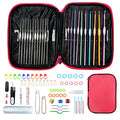 9 Ergonomic Crochet Hooks Set with Case Y741