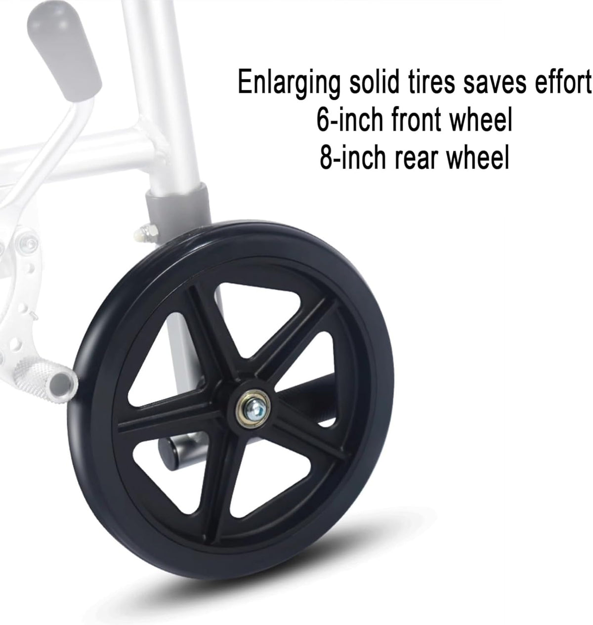 4 in 1 Portable Shower Commode Chair with Wheels D207