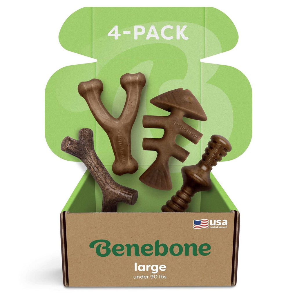 Holiday 4 Pack Dog Chew Toy Y975