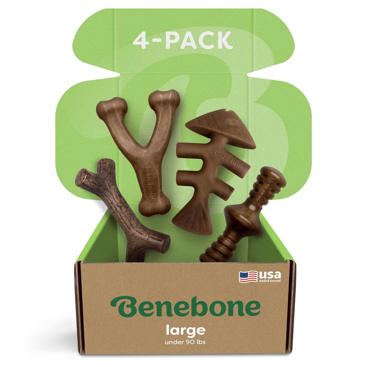 Holiday 4 Pack Dog Chew Toy Y975