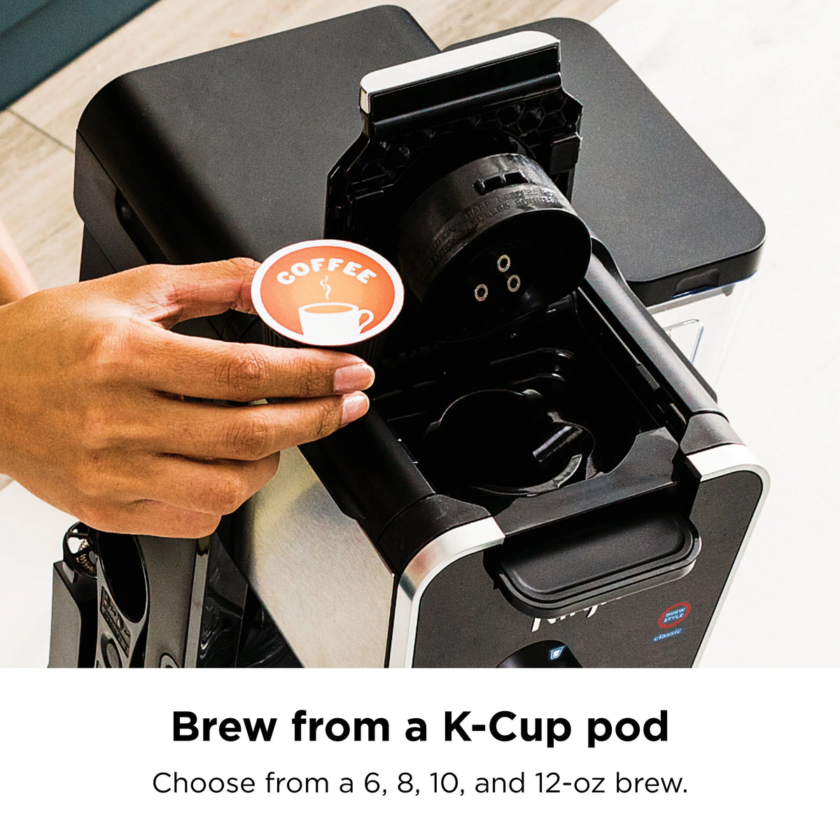 12-Cup Drip Coffee Maker with Glass Carafe Q496