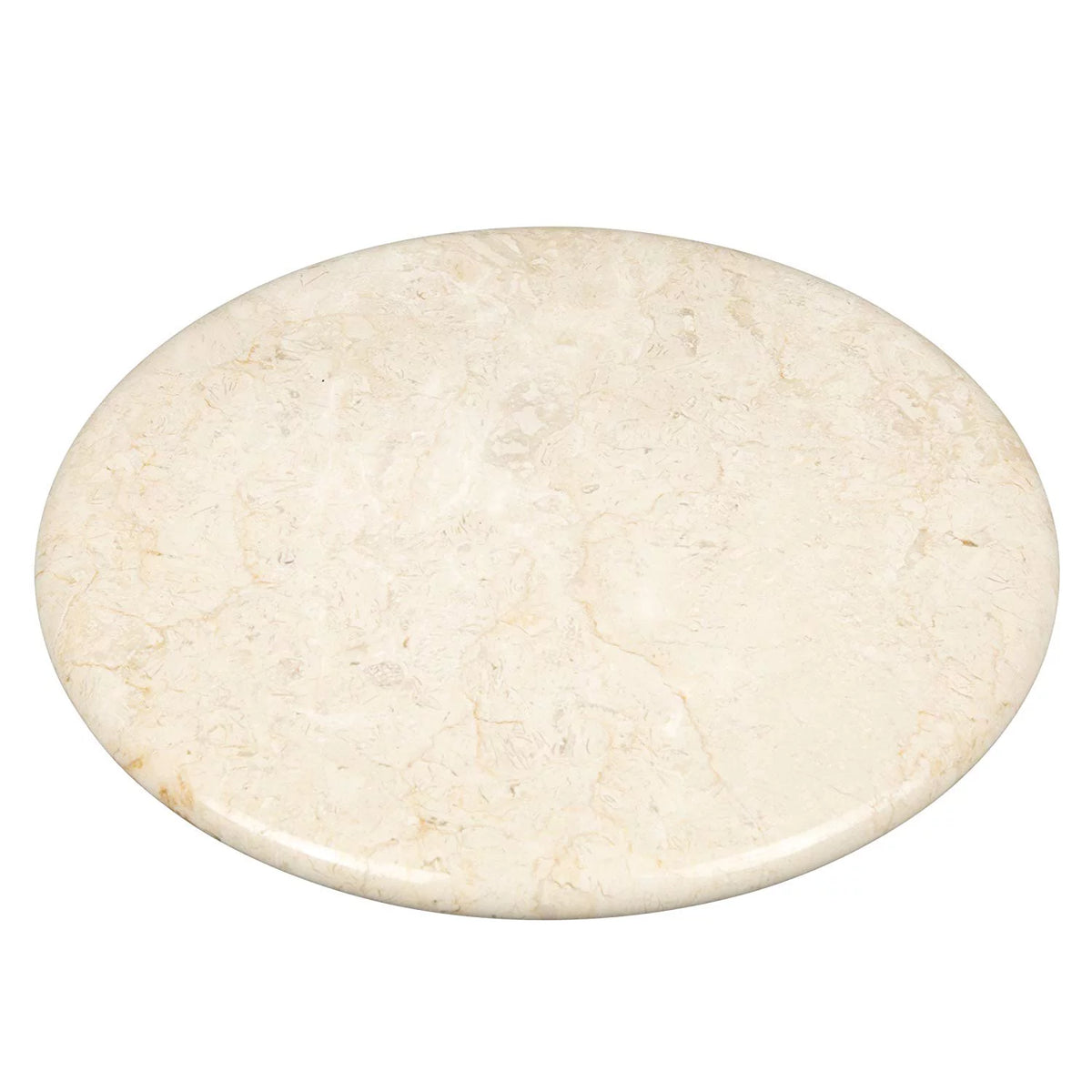 Natural Champagne Marble Lazy Susan Turn Table Serving Board J6081