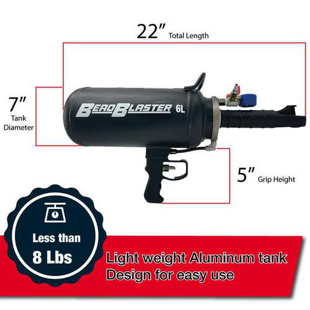Black 6L Tire Bead Seater Air Blaster Tool Y558976