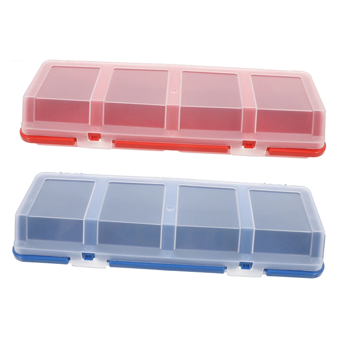 2 Pcs Screw and Nail Organizers Storage Parts Box C314