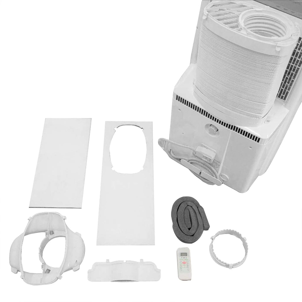 14,000 BTU Dual Hose AC, Heater, Dehumidifier, Fan T962