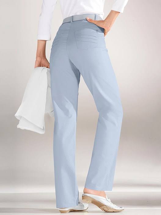 Easy Care Jean Tall Blue Green Size 18 F292