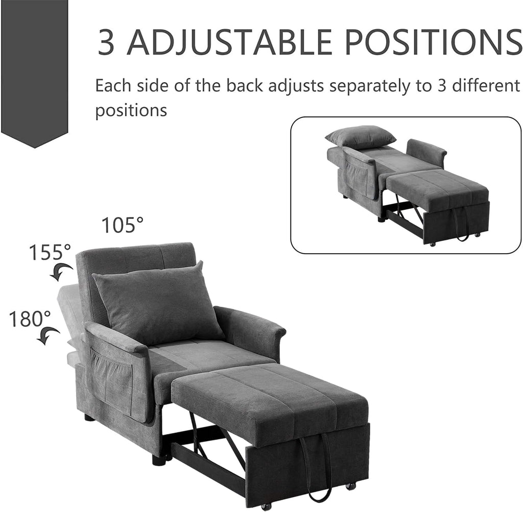 3 in 1 Folding Sofa Bed Chair G9682