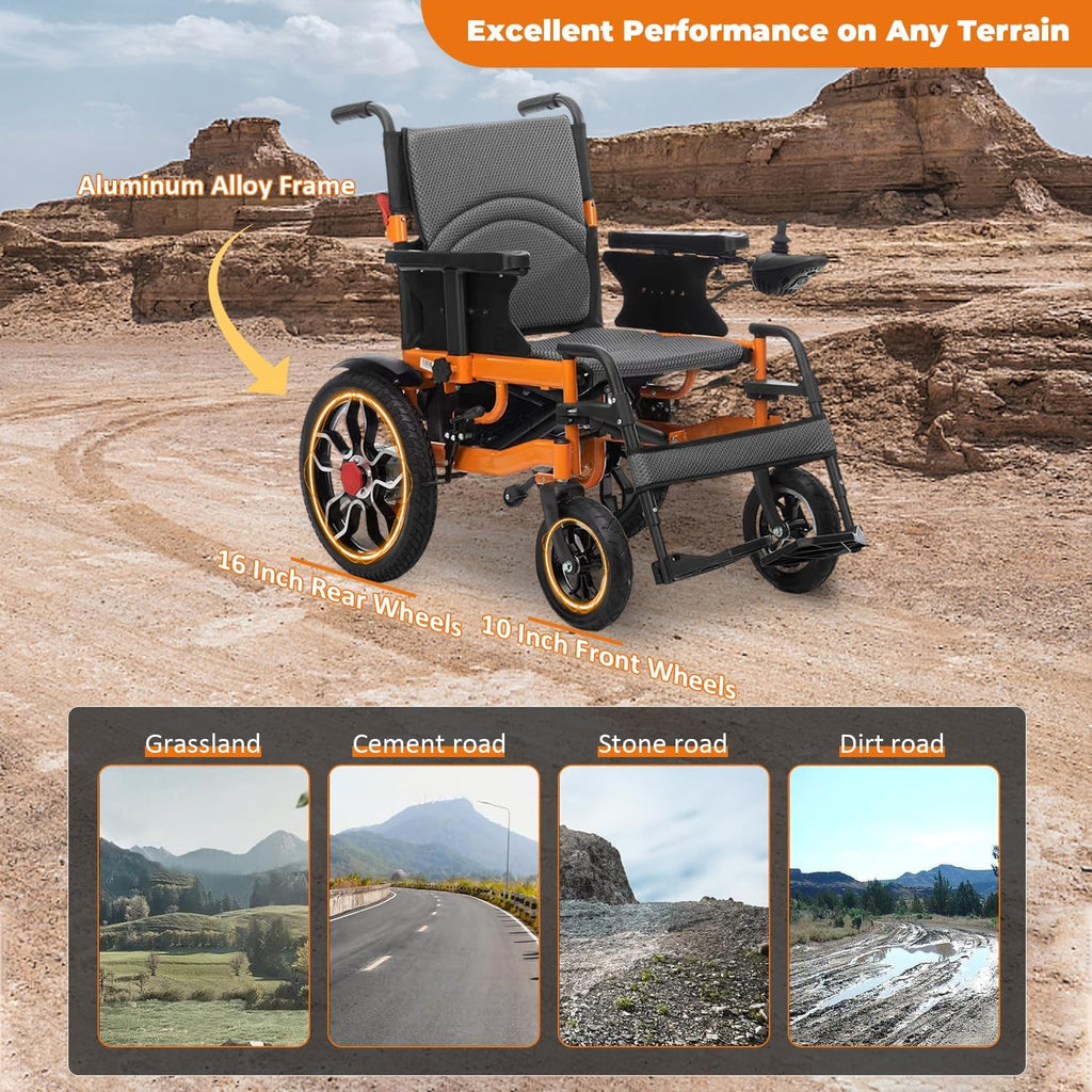 Lightweight Foldable Electric Wheelchair M7371