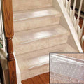 Set of 2 Clear Stair Treads Carpet Protectors G32566