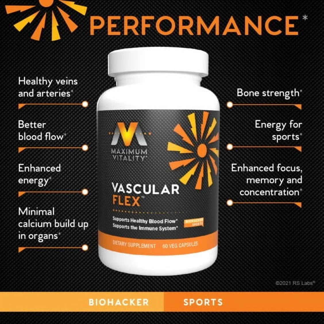 Vascular Flex with Vitamins D3 & K2 Y4333