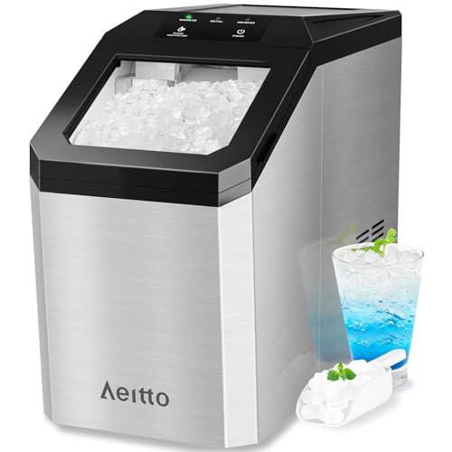 Silver Nugget Ice Maker Countertop, 55lbs/Day, Self-Cleaning G3746