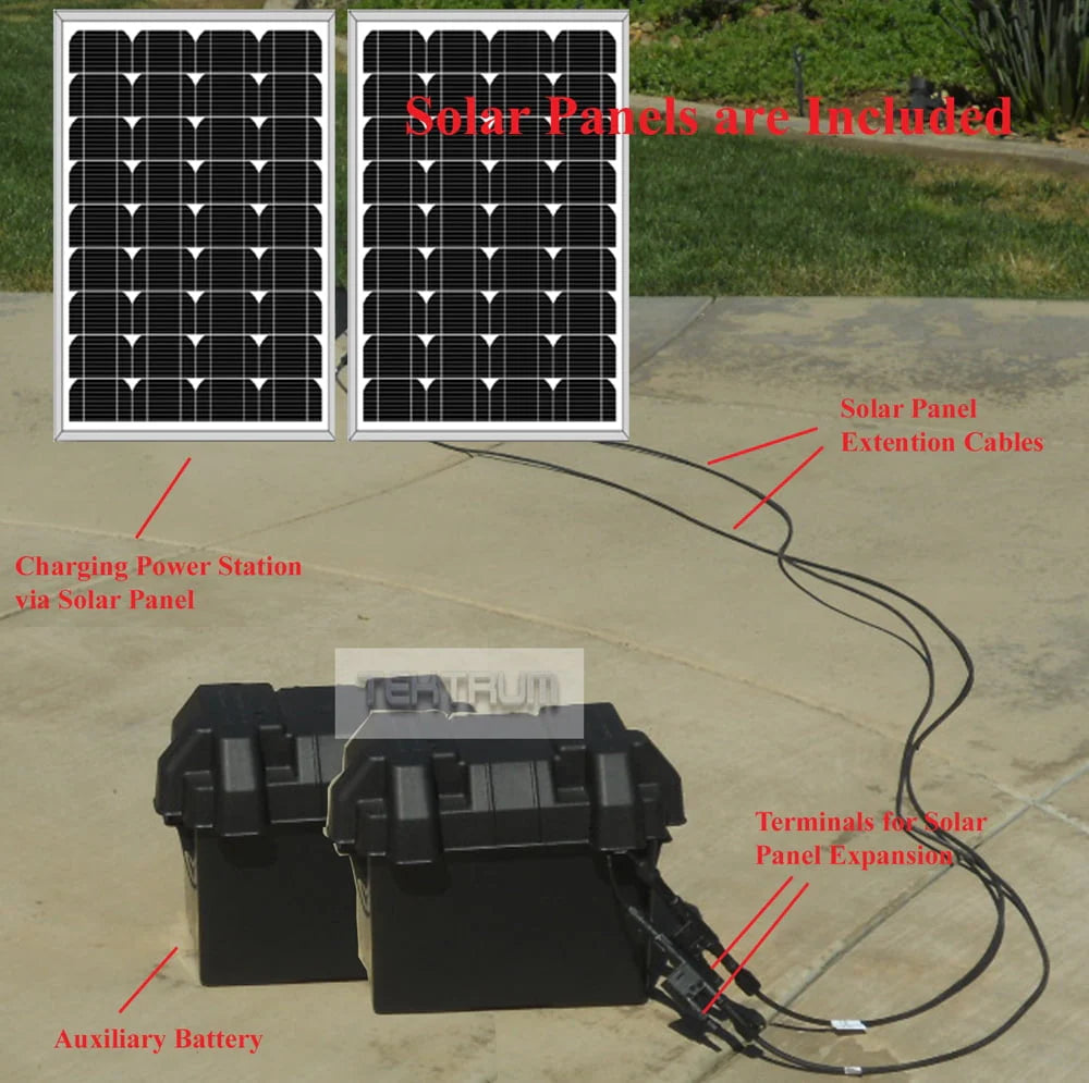 Portable 1500w Power Source Station with 1200Wh/100Ah Battery G31615