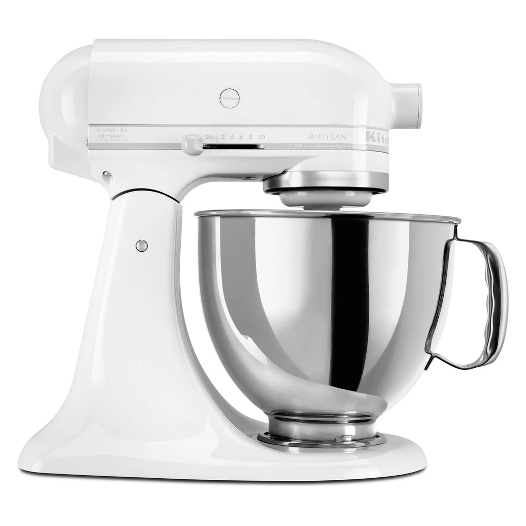 White 5 Quart Tilt-Head Stand Mixer O902