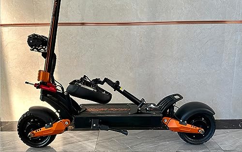 Electric Scooter Seat Height Adjustable Leather Saddle Foldable Removable B5025
