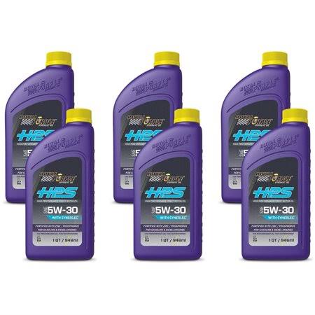 5W30 High Performance Engine Oil, 6 Quart Case K664
